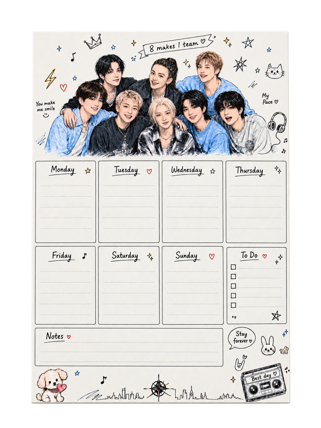 Moonlight Calendar 2027
